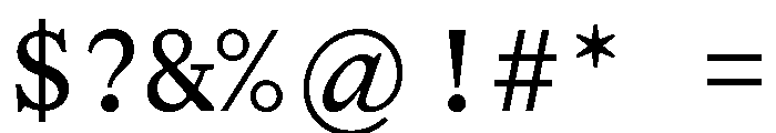 Hagel Mono Font OTHER CHARS
