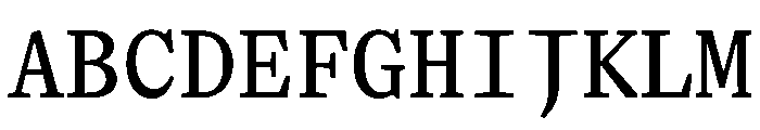 Hagel Mono Font UPPERCASE