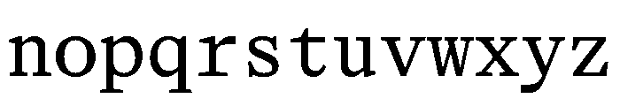 Hagel Mono Font LOWERCASE