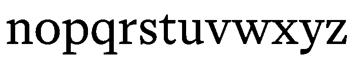 Hagel Regular Ed3692ca Font LOWERCASE