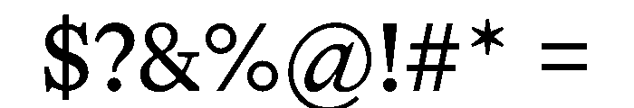 Hagel Regular Font OTHER CHARS