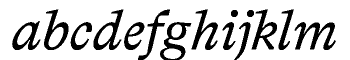 Hagel RegularItalic FONT