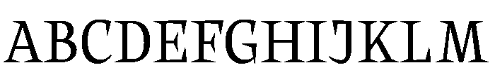 Halibut CondensedRegular Font UPPERCASE