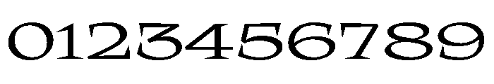 Halibut ExpandedRegular Font OTHER CHARS