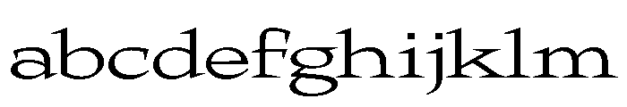 Halibut ExpandedRegular FONT