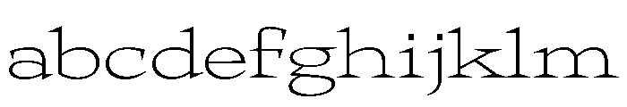 Halibut ExpandedThin FONT