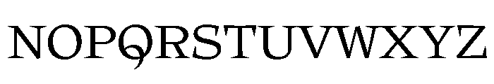 Halibut Regular Font UPPERCASE
