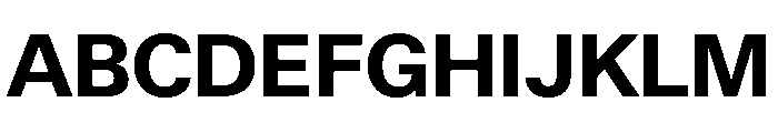 Haltung Web Bold Font UPPERCASE