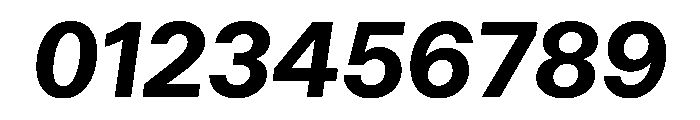 Haltung Web BoldItalic Font OTHER CHARS