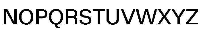 Haltung Web Book Font UPPERCASE