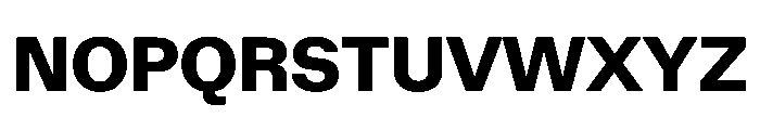 Haltung Web ExtraBold Font UPPERCASE