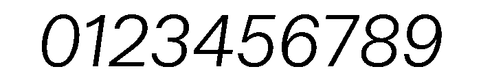 Haltung Web LightItalic Font OTHER CHARS