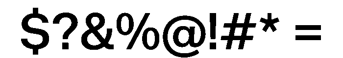 Haltung Web Medium Font OTHER CHARS