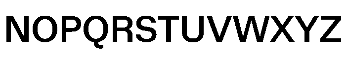 Haltung Web Medium Font UPPERCASE