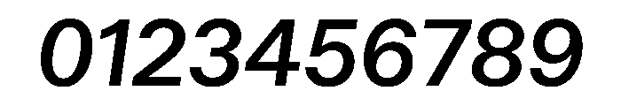 Haltung Web MediumItalic Font OTHER CHARS