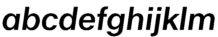 Haltung Web MediumItalic FONT