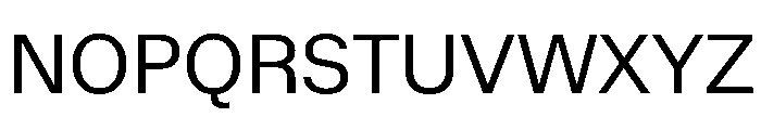 Haltung Web Regular Font UPPERCASE