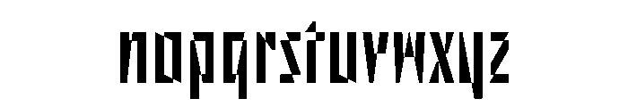 HalunkeCY Regular Font LOWERCASE