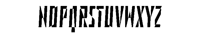HalunkeV0.2 Italic Font UPPERCASE