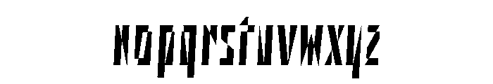 HalunkeV0.2 Italic Font LOWERCASE
