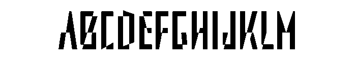 HalunkeV0.2 Regular Font UPPERCASE