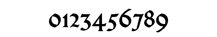 Hamlet Tertia18 Font OTHER CHARS
