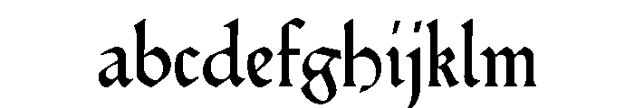 Hamlet Tertia18 FONT