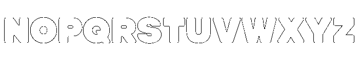 Hammer Bold Font LOWERCASE
