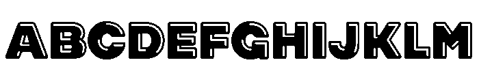 Hammer Highlight Font UPPERCASE