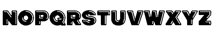 Hammer Highlight Font LOWERCASE