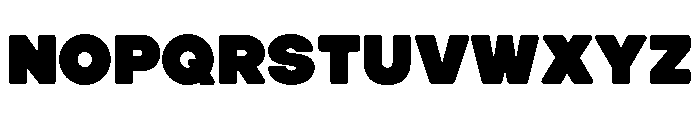 Hammer Unlicensed Bold Font LOWERCASE
