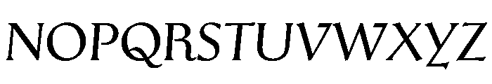 Handwerk UnlicensedWeb Regular Font UPPERCASE