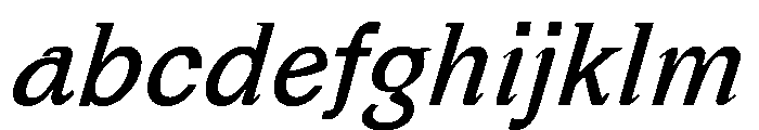 HappyKarrik MidSerifItalic Instance FONT