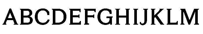 HappyKarrik MidSerifRegular Instance Font UPPERCASE