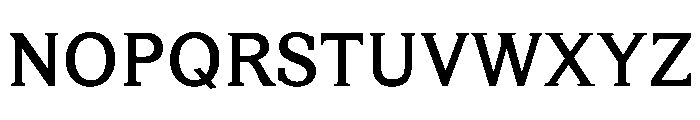 HappyKarrik MidSerifRegular Instance Font UPPERCASE