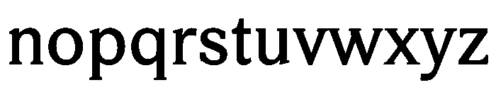 HappyKarrik MidSerifRegular Instance Font LOWERCASE