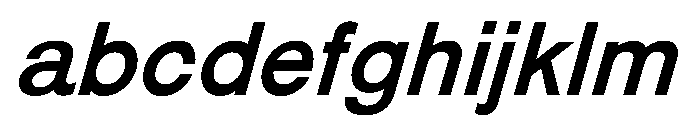 HappyKarrik SansItalic Instance FONT