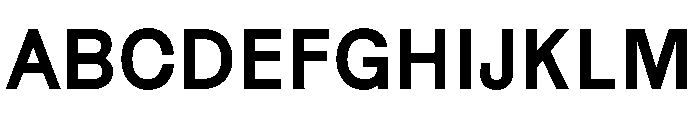 HappyKarrik SansRegular Instance Font UPPERCASE