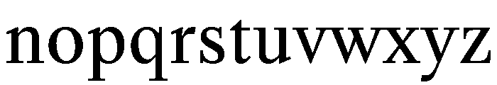HappyKarrik SerifRegular Instance Font LOWERCASE