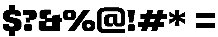 Harmider Regular Font OTHER CHARS