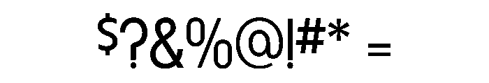 Harry PlainSqueezed Font OTHER CHARS