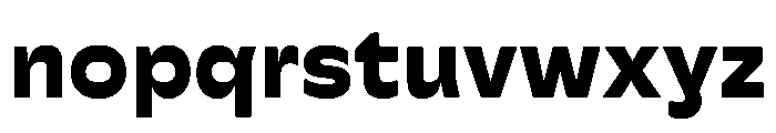 HatchSans Bold Instance Font LOWERCASE