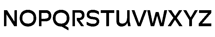 HatchSans Medium Instance Font UPPERCASE