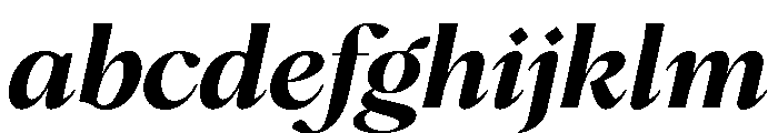 Hatton Semibold Italic FONT