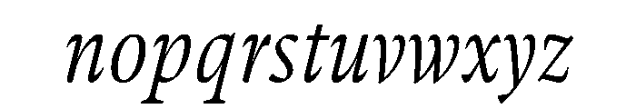 Haultin BlondItalic Font LOWERCASE