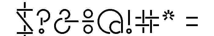 Hauser 60Regular Font OTHER CHARS