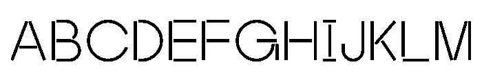 Hauser 60Regular Font UPPERCASE