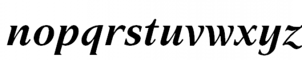 Haverj Bold Italic Font LOWERCASE
