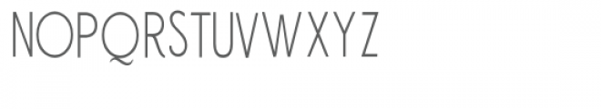 Harbour Thin Font LOWERCASE