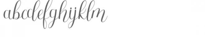 Hatinella Font LOWERCASE